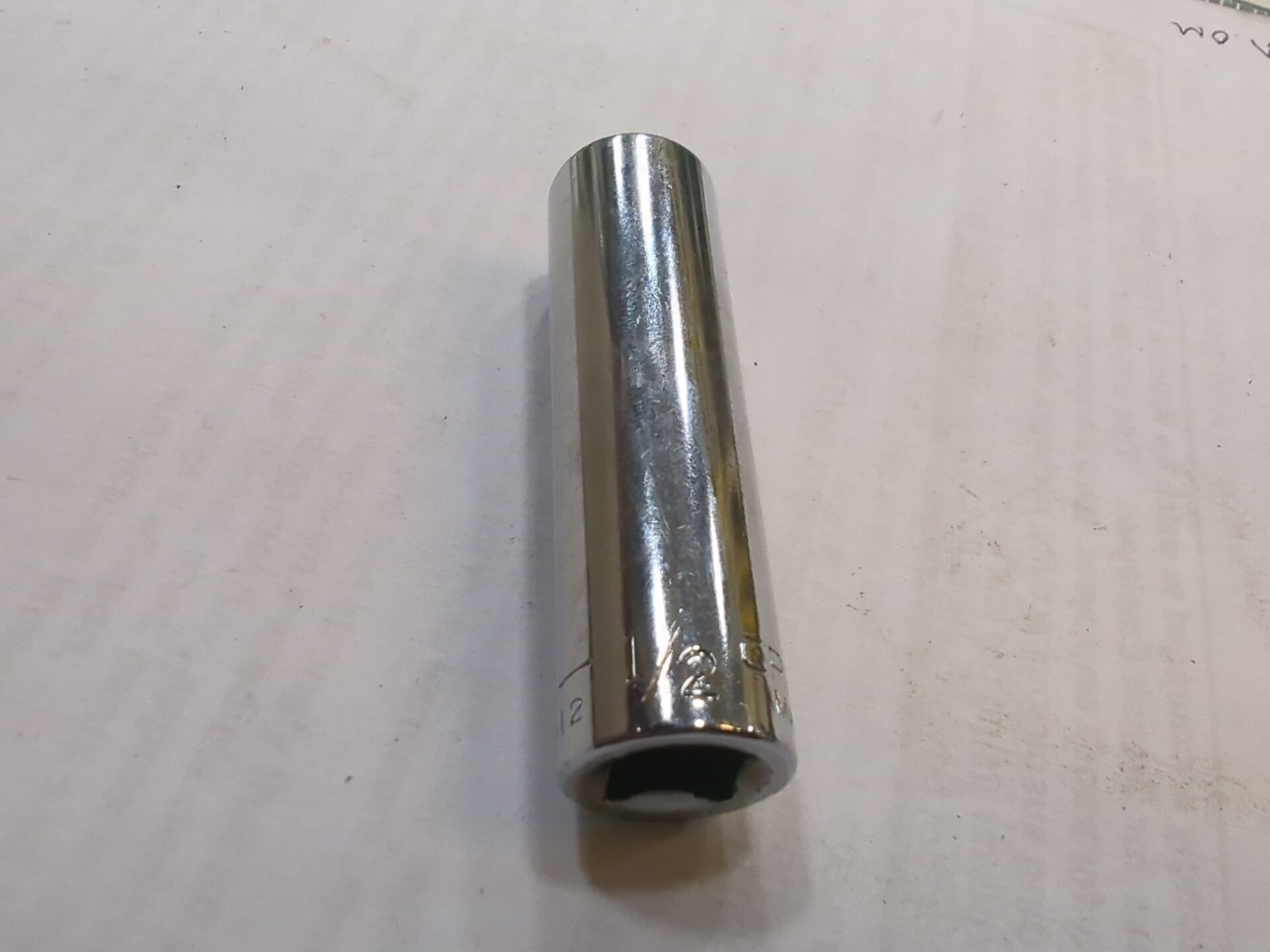 Nice Craftsman USA 1/2″ Deep Socket 3/8″ Drive 12 Point V 43312