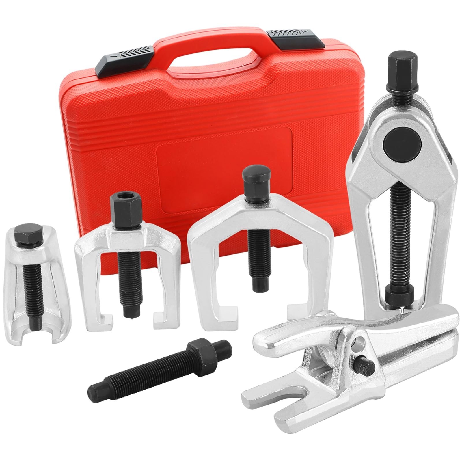 5PCS Ball Joint Separator Tool Kit – 5-in-1 Pitman Arm & Tie Rod End Puller Set