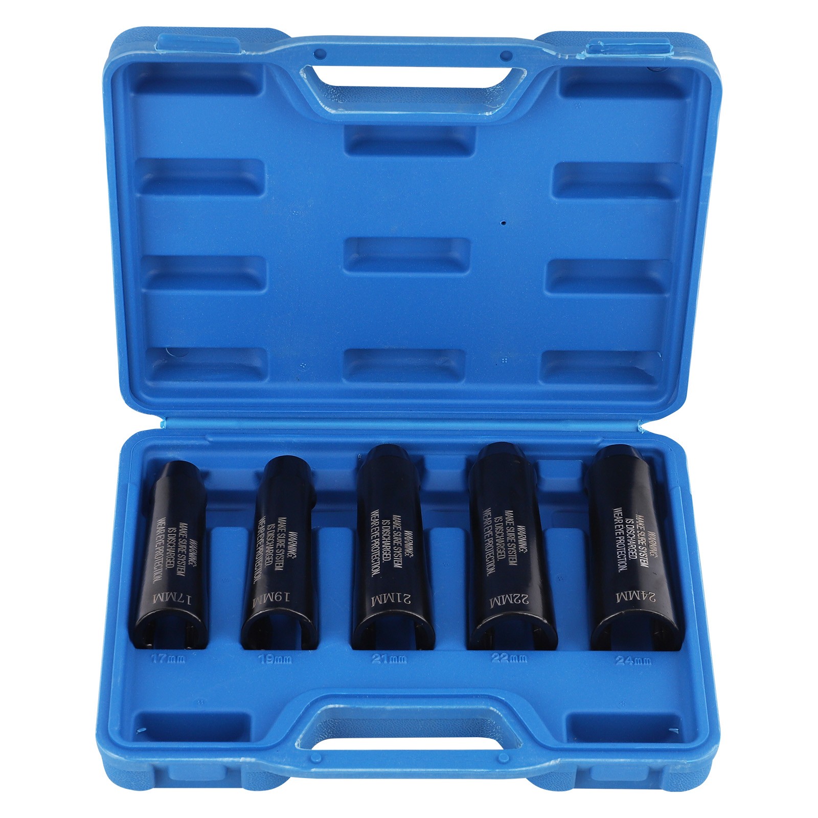 Diesel Fuel Line Socket Set 17-24mm for Cummins ISX Paccar MX11 MX13 12090