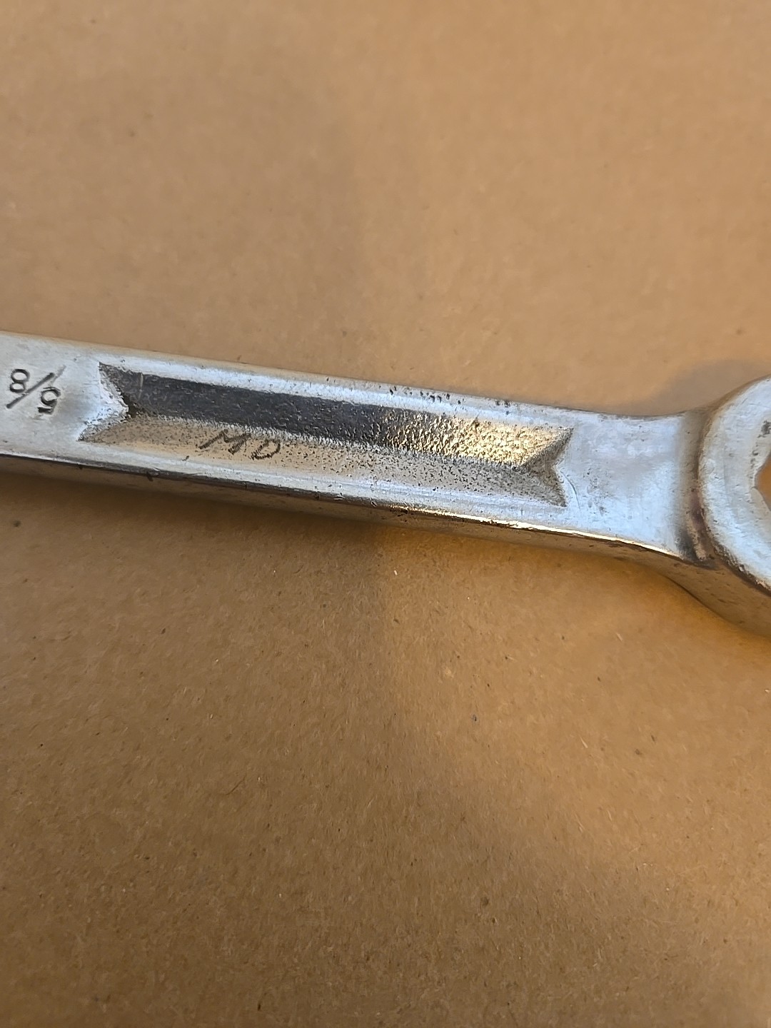 Snap On 5/8″-11/16″ 6PT SAE Chrome Flare Nut End Wrench USA RXH2022S
