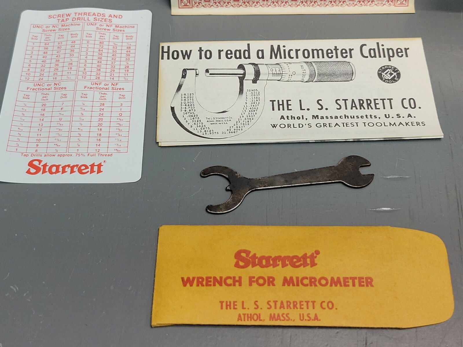Starrett 436RL-1 Micrometer NEW OLD STOCK USA