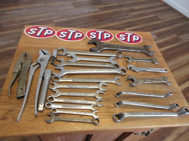 22 Pc Wrenches Netsuren Proto Craftsman S-K Rahsol Stanley Allen Bridgeport STP