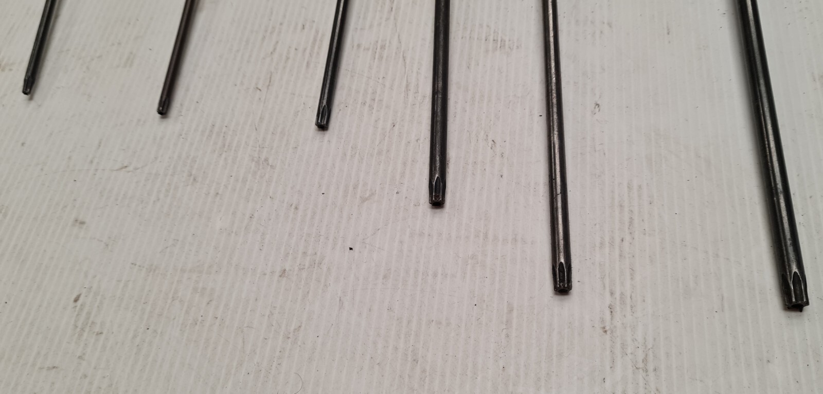 Mac Tools T Handle Torx Key Bars T10-T40 Set Bi-Material SHKTT7PT
