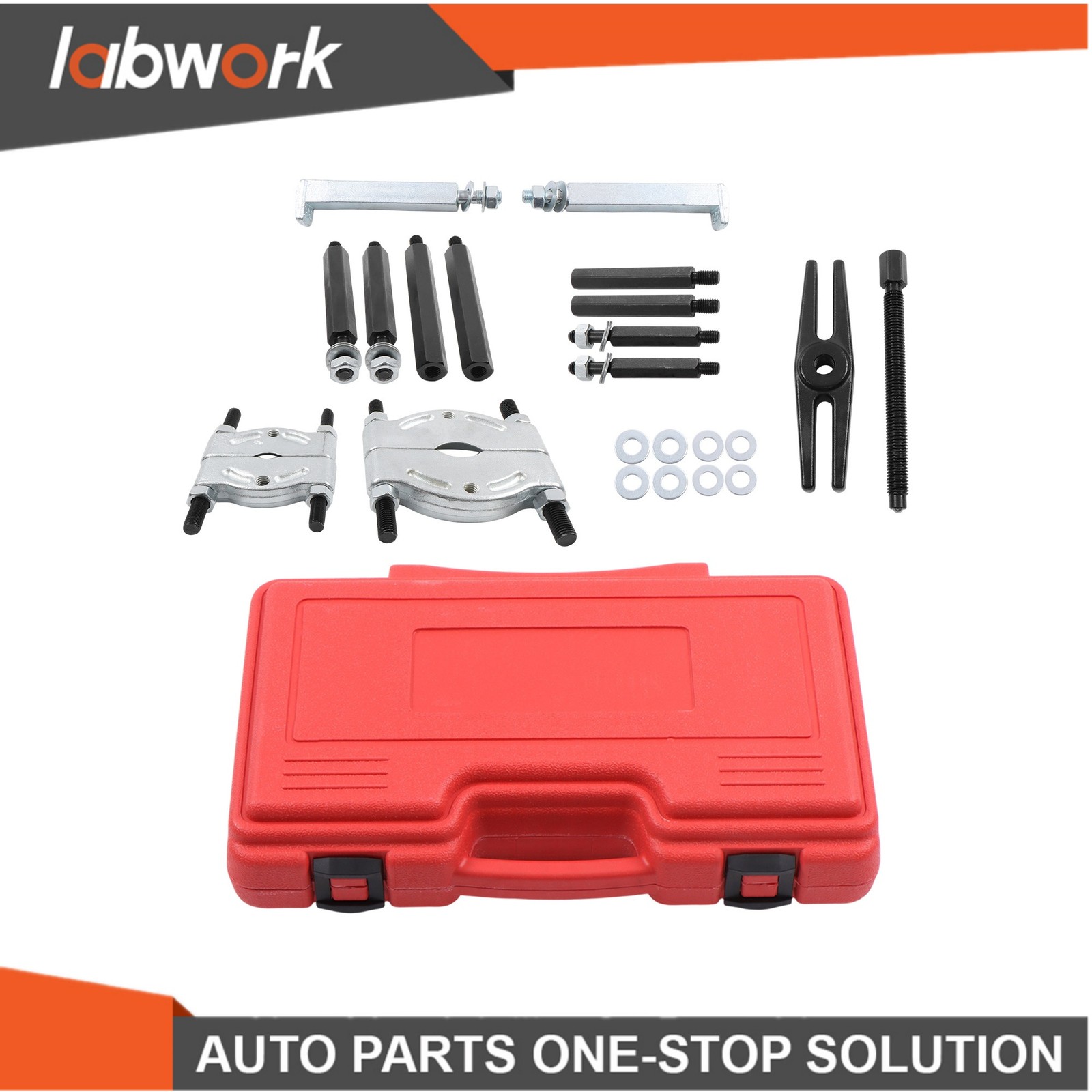 Labwork 5 Ton Heavy Duty Bearing Separator Puller Kit Wheel Hub Axle Puller Set