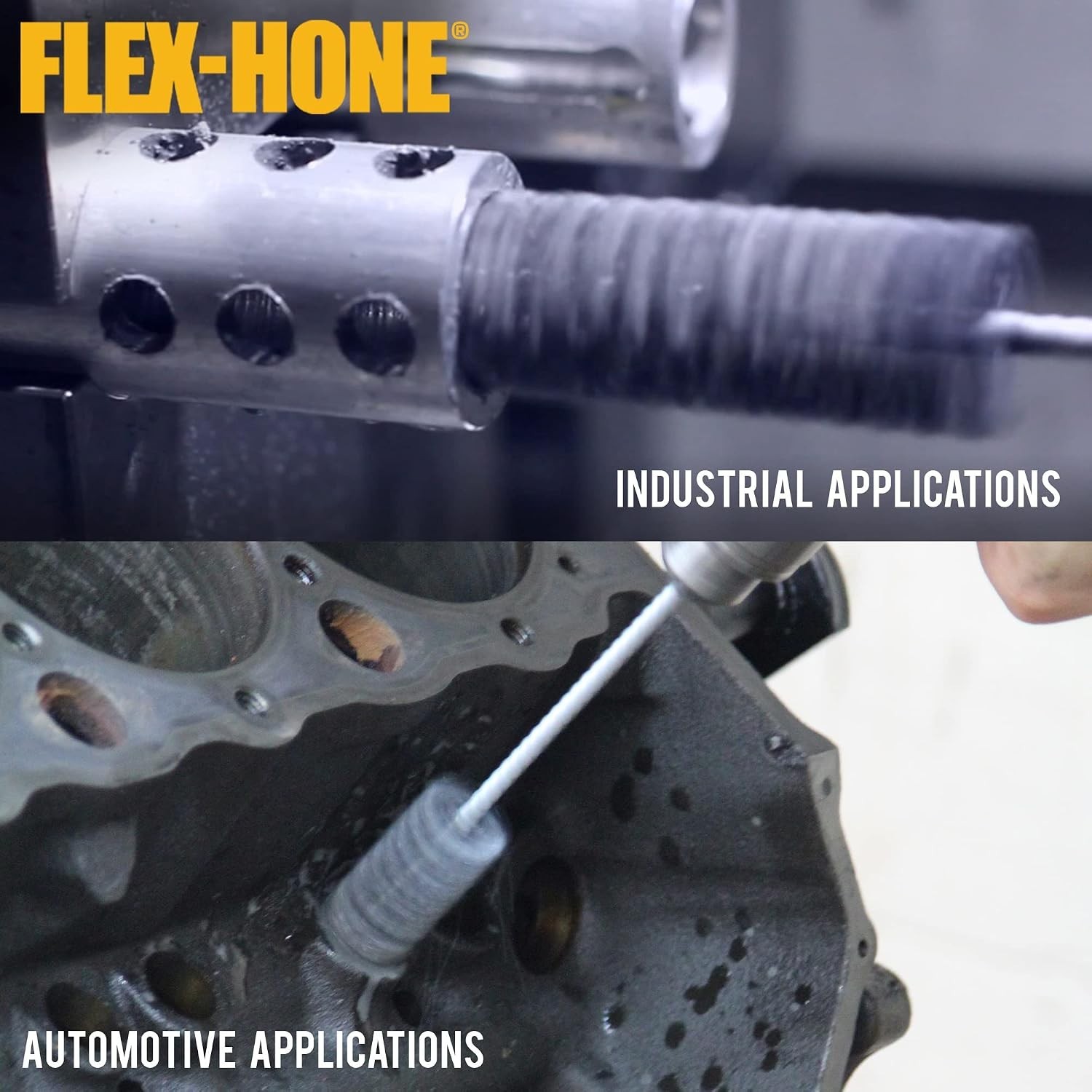 Brush Research 7/8″ 240 Grit Silicon Carbide Flex-Hone for Superior Finishing