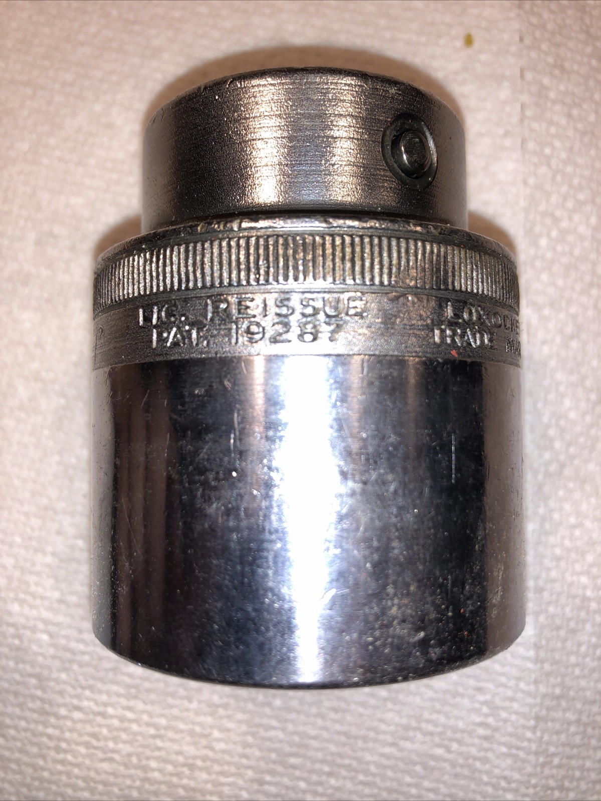 VTG Snap-On LDH-522 3/4” Drive 12 Point 1-5/8” Shallow SAE Chrome Socket SNAPON