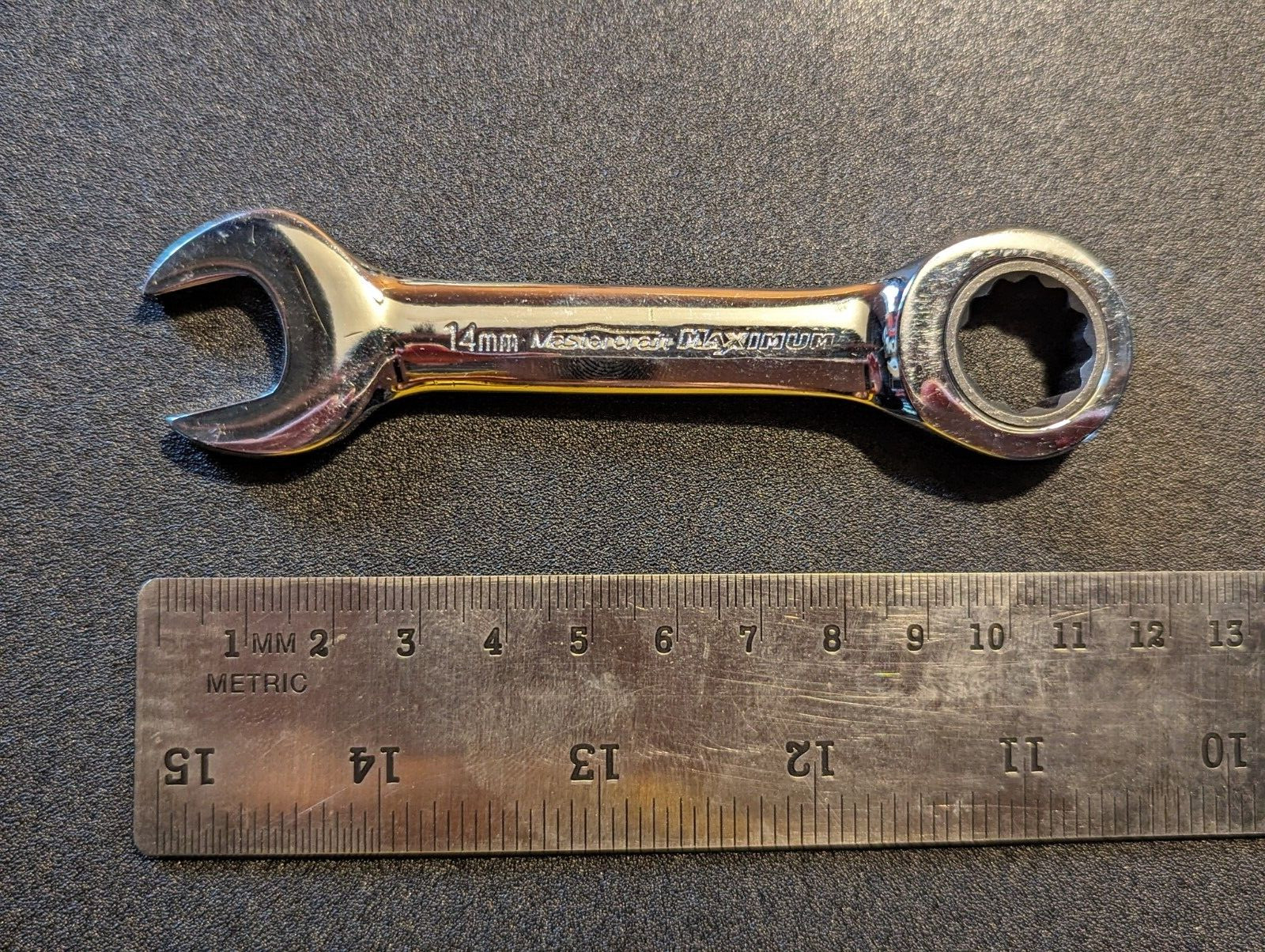 14mm Ratcheting Wrench Mastercraft Maximum – Short Handle