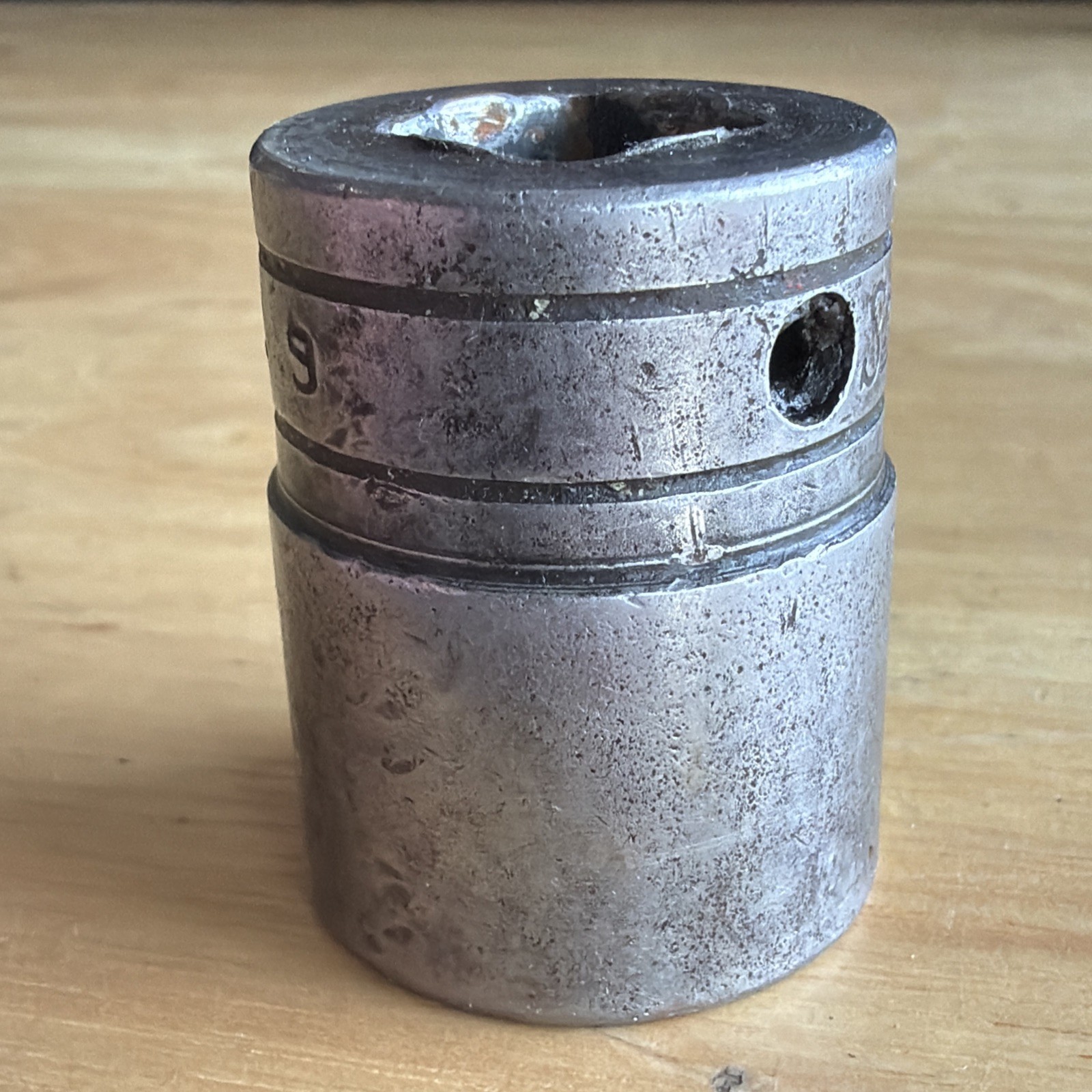 Snap On Tools 7/8″ Shallow Socket 1/2″ Drive 12 Point SB-280 Vtg Made in USA