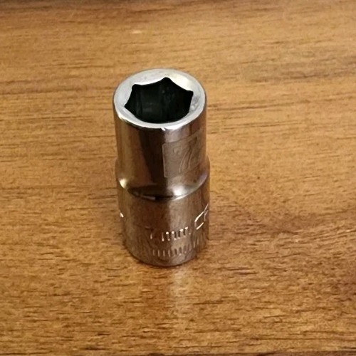 Craftsman 7mm Socket 6 Point 1/4″ Drive Z-AL 34603 Easy Read (Stamped & Etched)