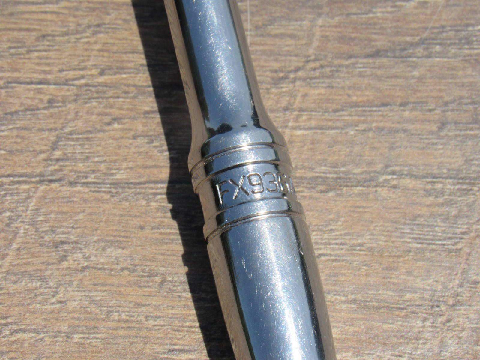 SNAP ON 3/8″ DRIVE FX936A LONG HANDLE LOCKING FLEX HEAD RATCHET NEW LOGO 11.5″