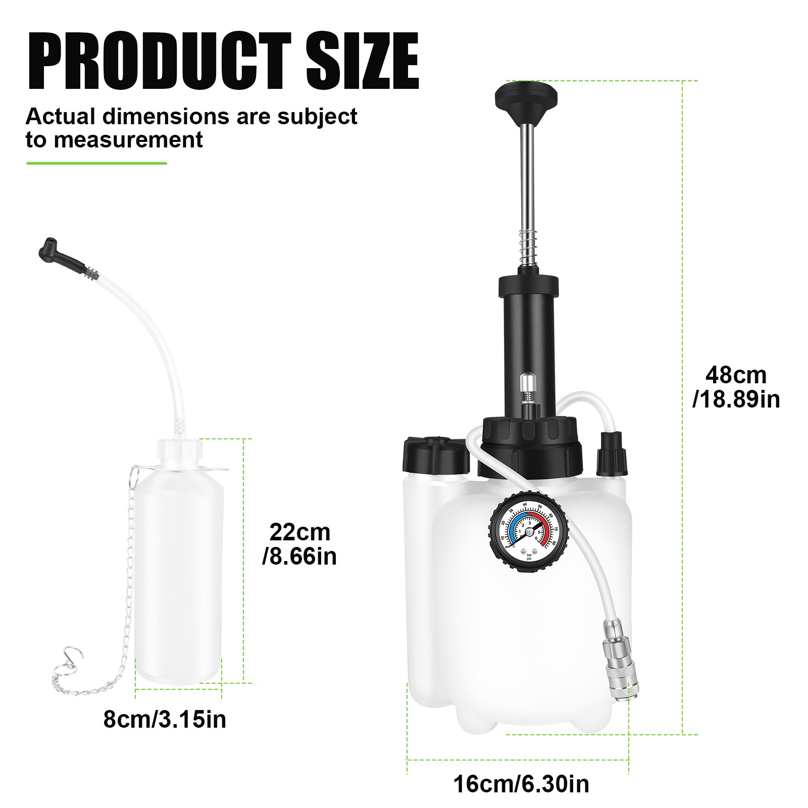 3L Brake System Clutch Fluid Pressure Bleeder Bleeding Device Kit Car Bleed Tool