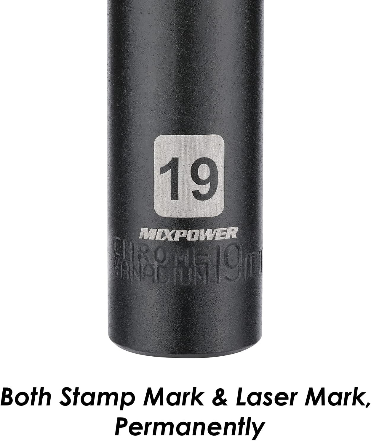 19mm Corrosion-Resistant 6-Point Impact Socket – Professional Quality Guarantee