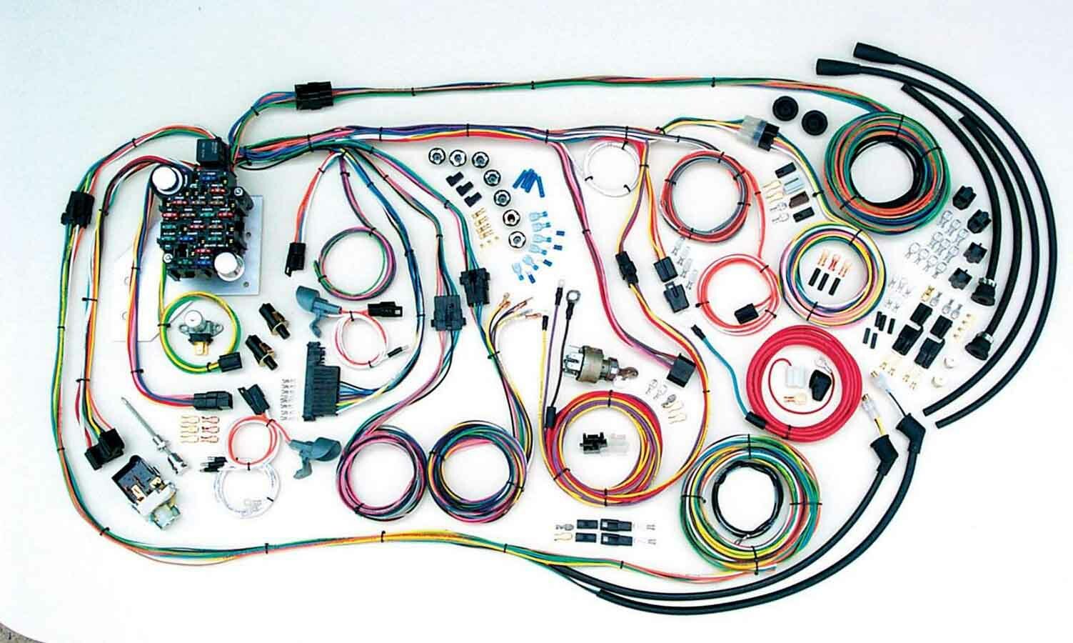 American Autowire Wiring System Chevy Truck 1955-59 Kit P/N 500481