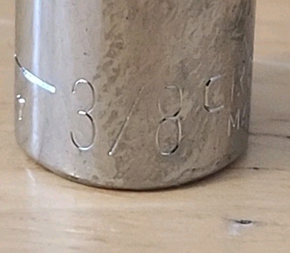 Craftsman Made In USA SAE 6 PT 1/4 Drive Sockets -V-5/16, 11/32, 3/8, 7/16, 1/2