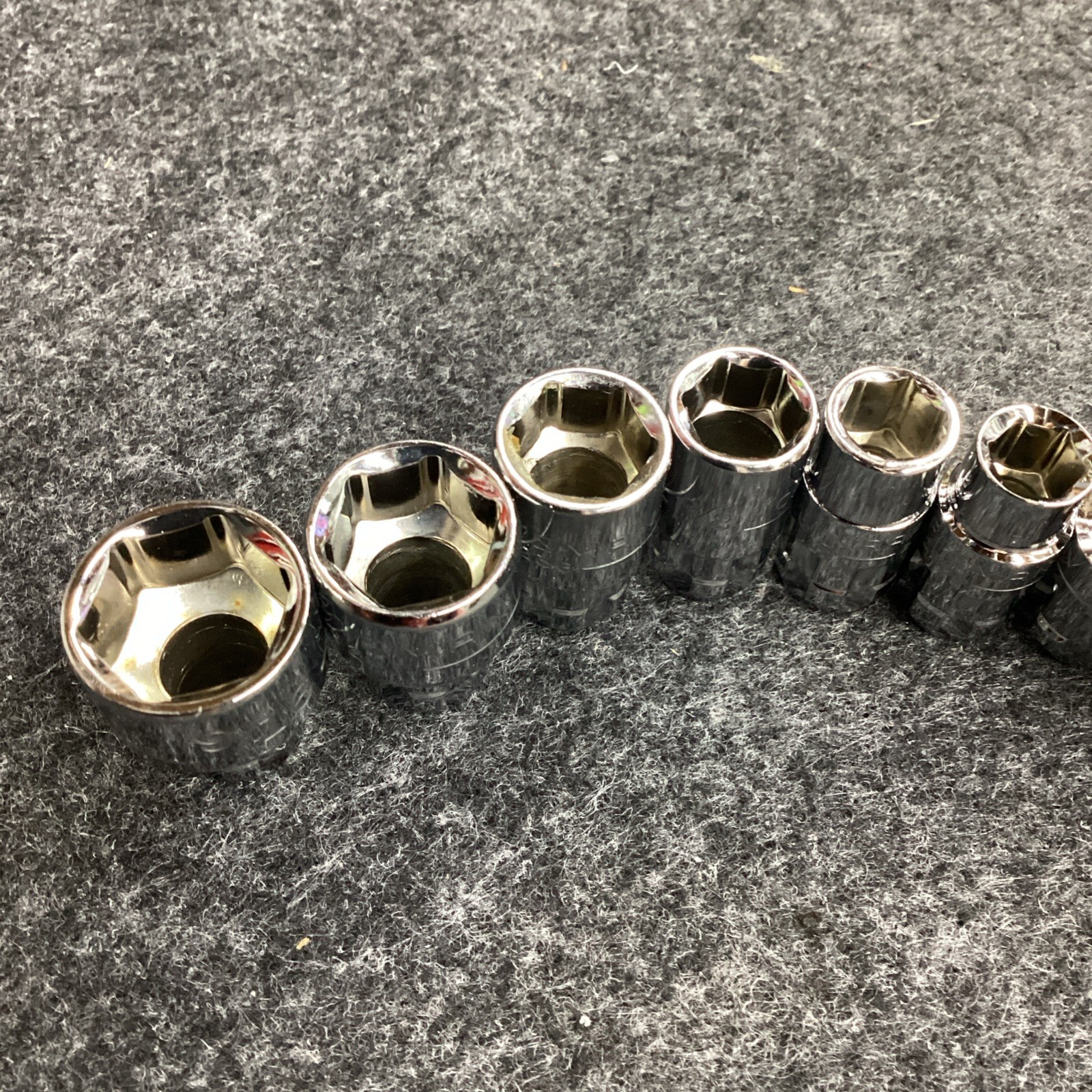 Craftsman 1/4 Inch Drive Max Axess SAE Socket Set 10 Pieces 5/32” – 9/16”