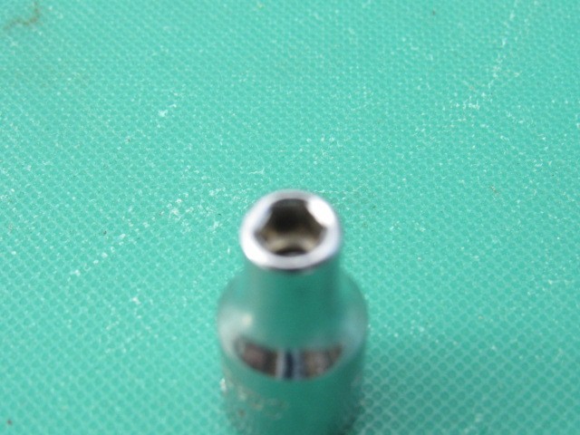 SNAP ON 5/32″ TM05 1/4″ DRIVE SAE 6 POINT SHALLOW UNDERLINE SOCKET TM 05 5/32