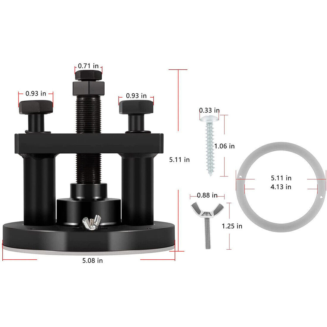W541589023300 for Detroit DD13 DD15 Front Crankshaft Seal Remover Installer Tool
