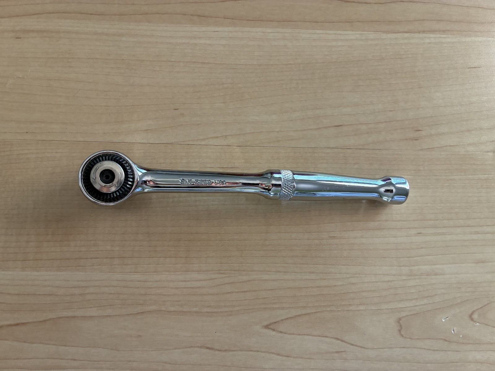 SK 3869 3/8″ Drive Fine Tooth Palm Control Angle Ratchet – Pre Owned