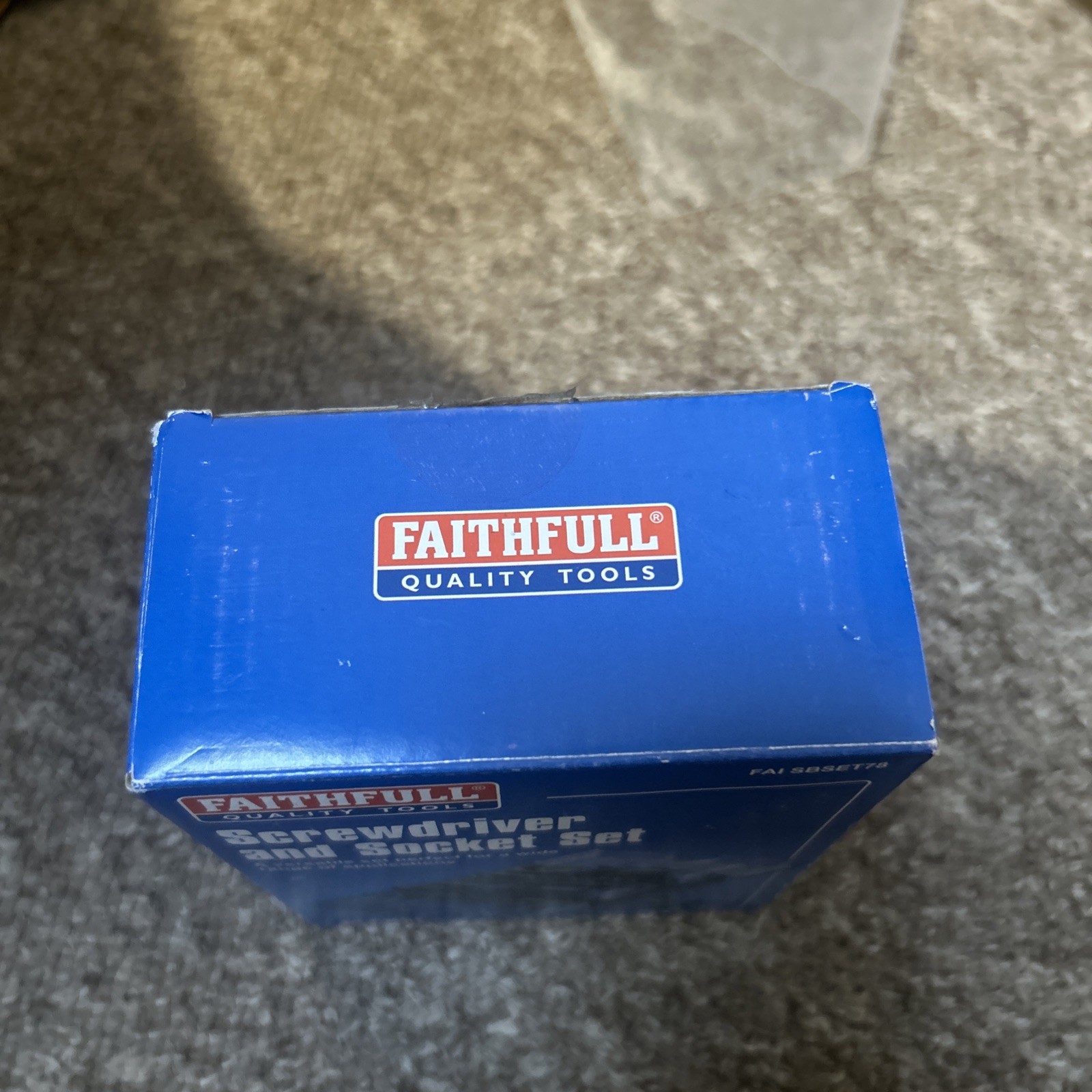 Faithfull FAISBSET78 / XMS25SDSET78 78pc Screwdriver Bit & Socket Set