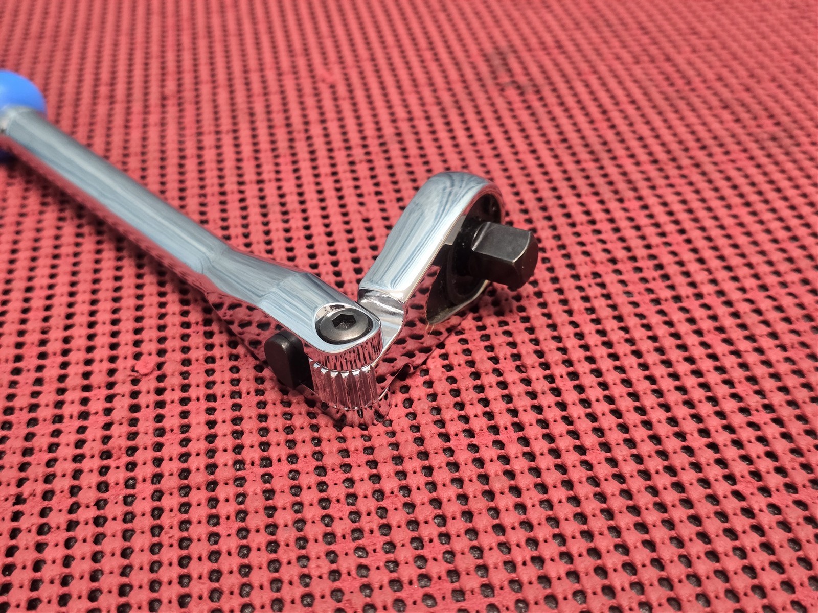 MATCO BFR128LFX LOCKING FLEX HEAD 3/8″ DRIVE RATCHET BLUE HANDLE