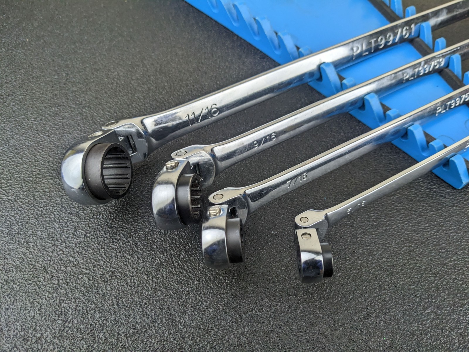 #bo130 Platinum XXL Reversible SAE Ratcheting Flex-Head Wrenches 99750