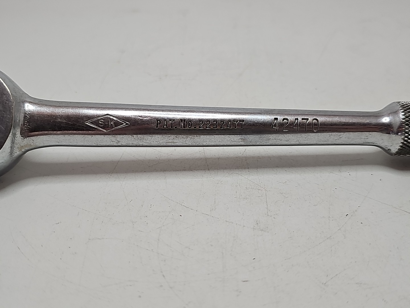 S-K SK Tools 42470 1/2″ Dr. 10.25″ Reversible Chrome 48 Tooth Ratchet Made USA