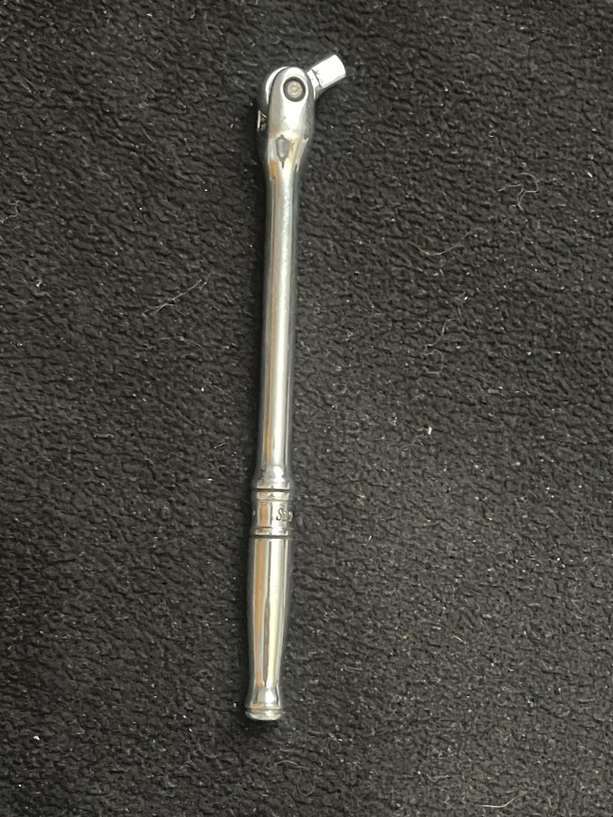 Snap On Tools TM10F 6″ Length Standard Handle Chrome Breaker Bar 1/4″ Drive USA