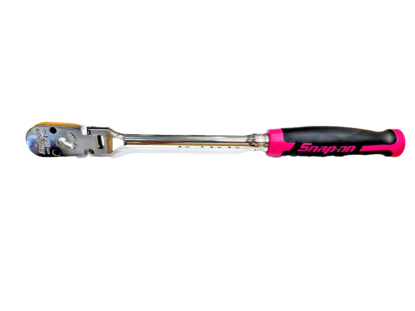 Snap-on Tools ELECTRIC PINK 3/8″ Drive Soft Grip Long Flex Ratchet FHLF100EP NEW