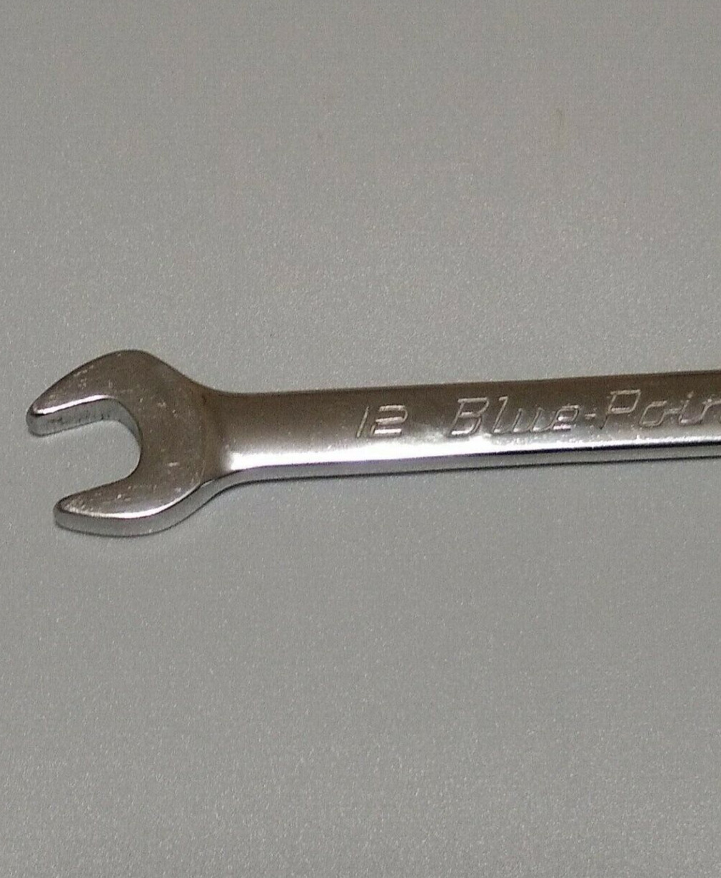 BLUE POINT BLPCWM12B, 12MM. COMBO WRENCH, 7.25″ LONG. 12 POINT. *GLOSSY FINISH*