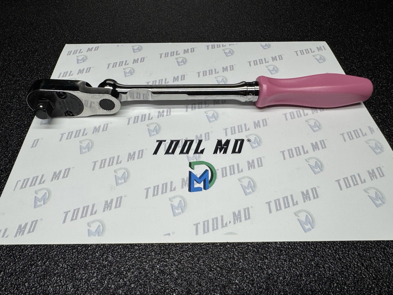 Snap-on Tools PEARL PINK 3/8″ Drive Hard Grip Multi-Position Ratchet FHD80MP
