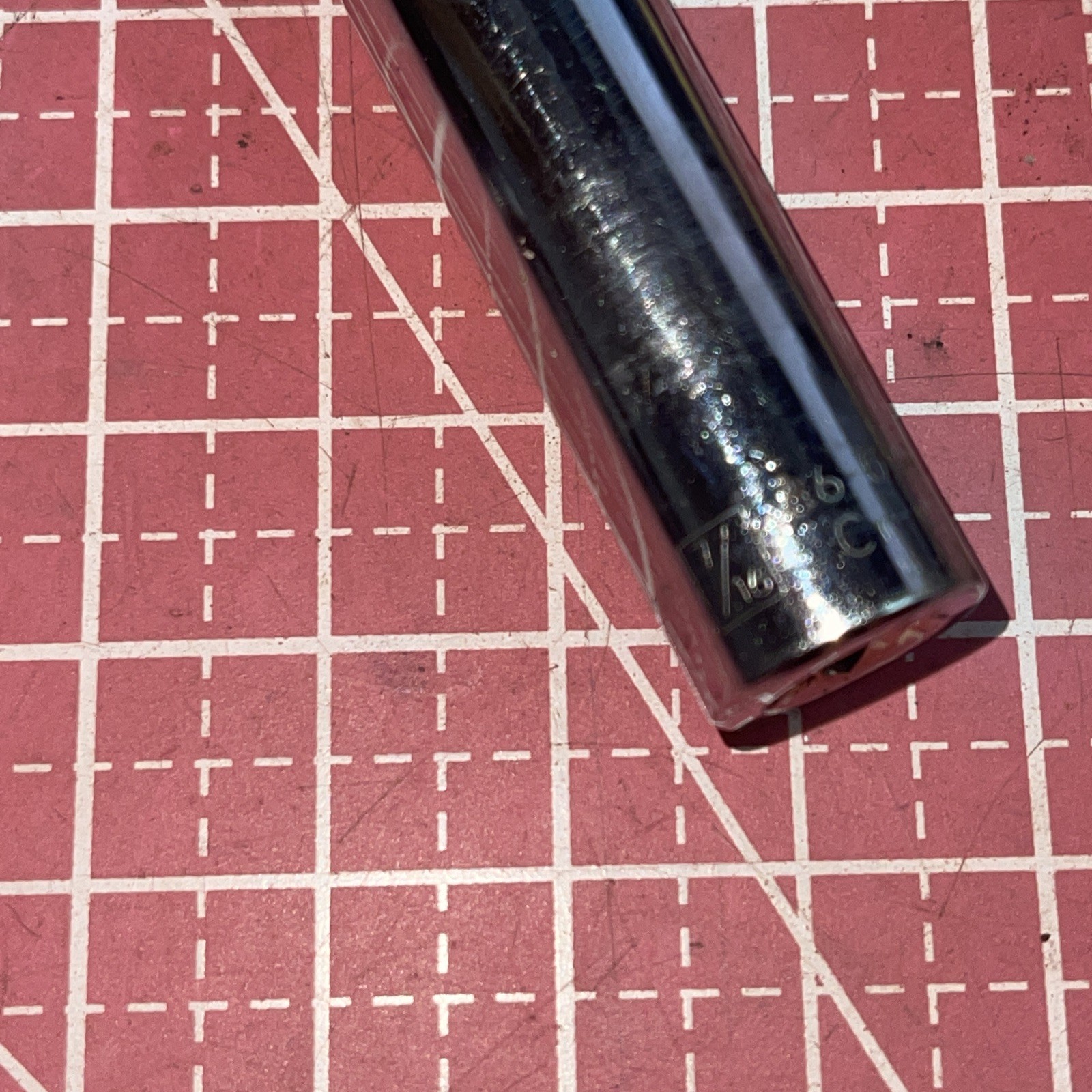 STANLEY 86-548 7/16 In SAE 1/4” Drive 6 Point Deep Socket 7/16” 1/4 86548