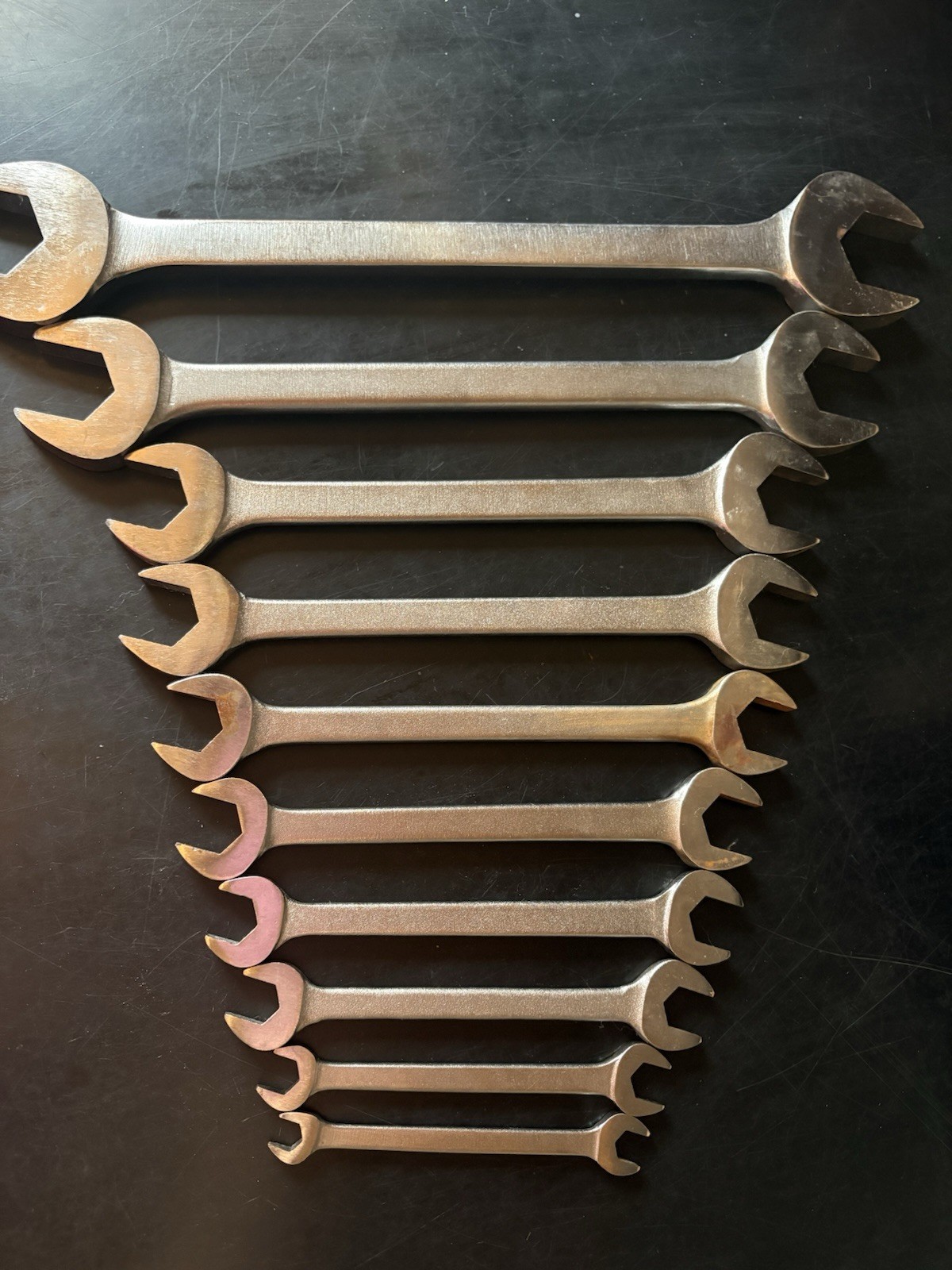 Vintage Bonney Wrench Set With Sleeve Case *missing one*