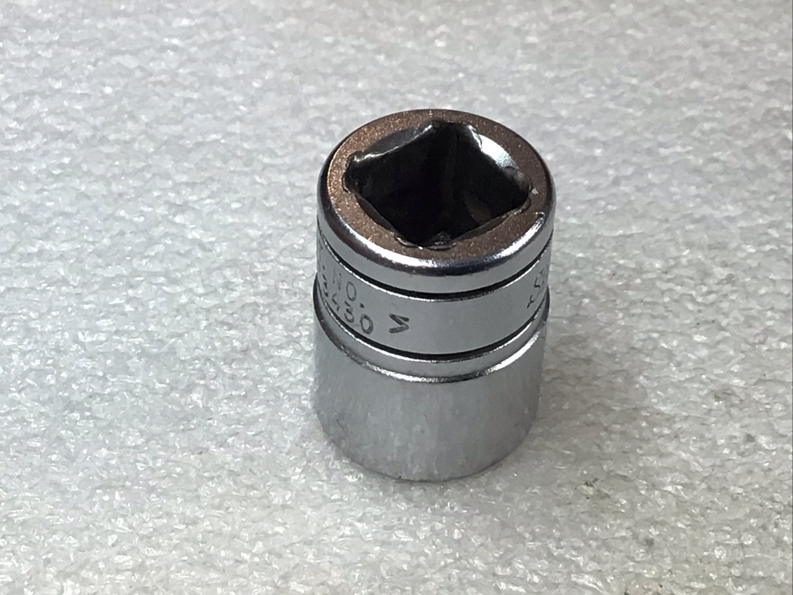 Snap On F161 – 1/2”, SAE, Chrome, 3/8″ Dr., 12-Pt., Shallow, Socket-USA-NICE-