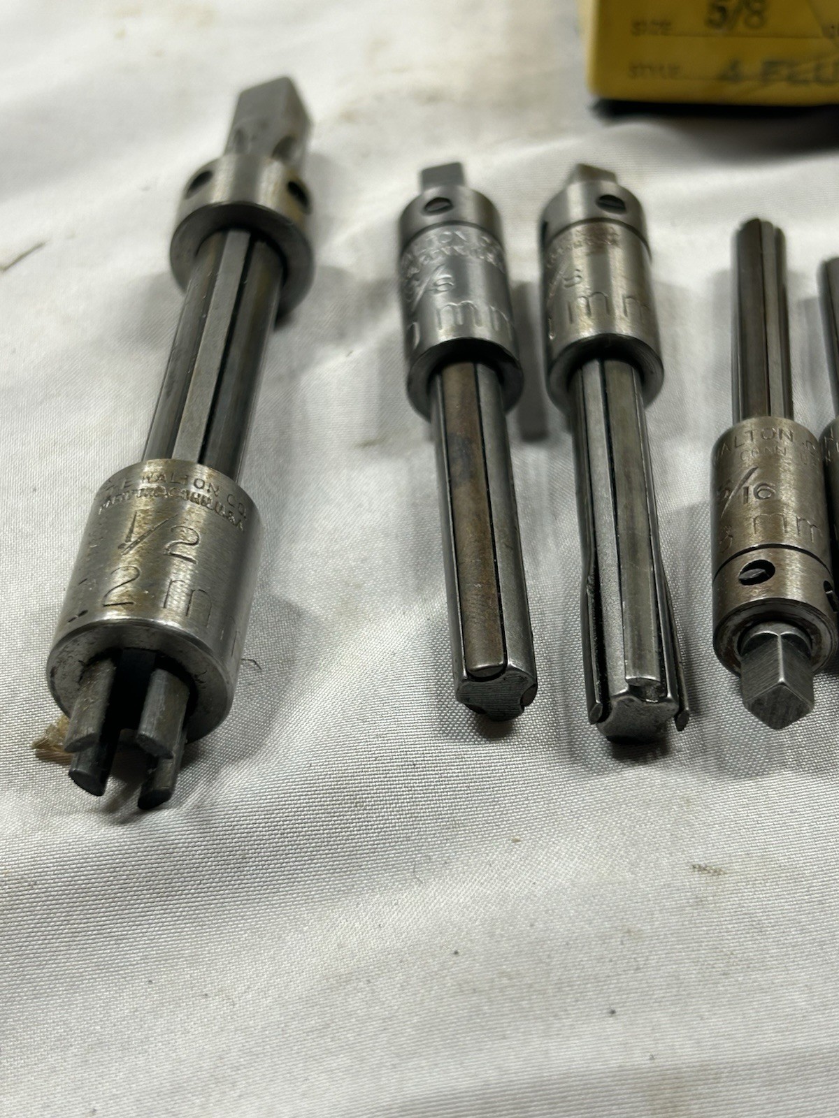 Walton 6 pc Tap Extractor Set 3/16”-1/2” SAE/metric w/ Box