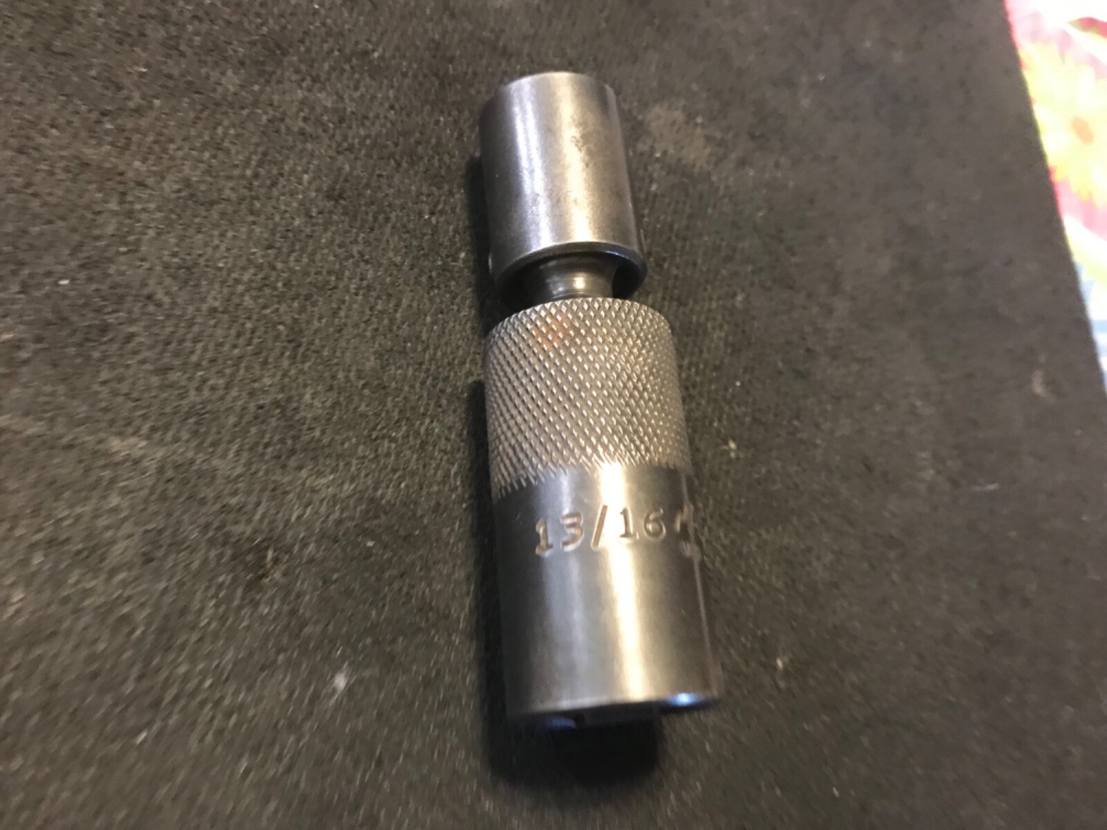 Mac Tools 3/8” Dr 6 Pt Universal Swivel Impact Spark Plug 13/16” Socket XUP266DP