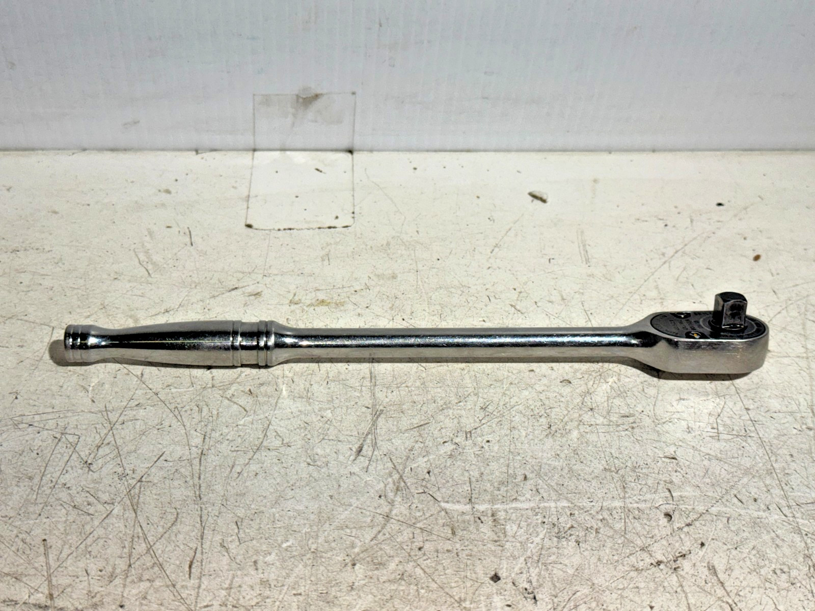 Snap On 3/8″ Drive 10″ Long Chrome Fine Tooth Ratchet FL80