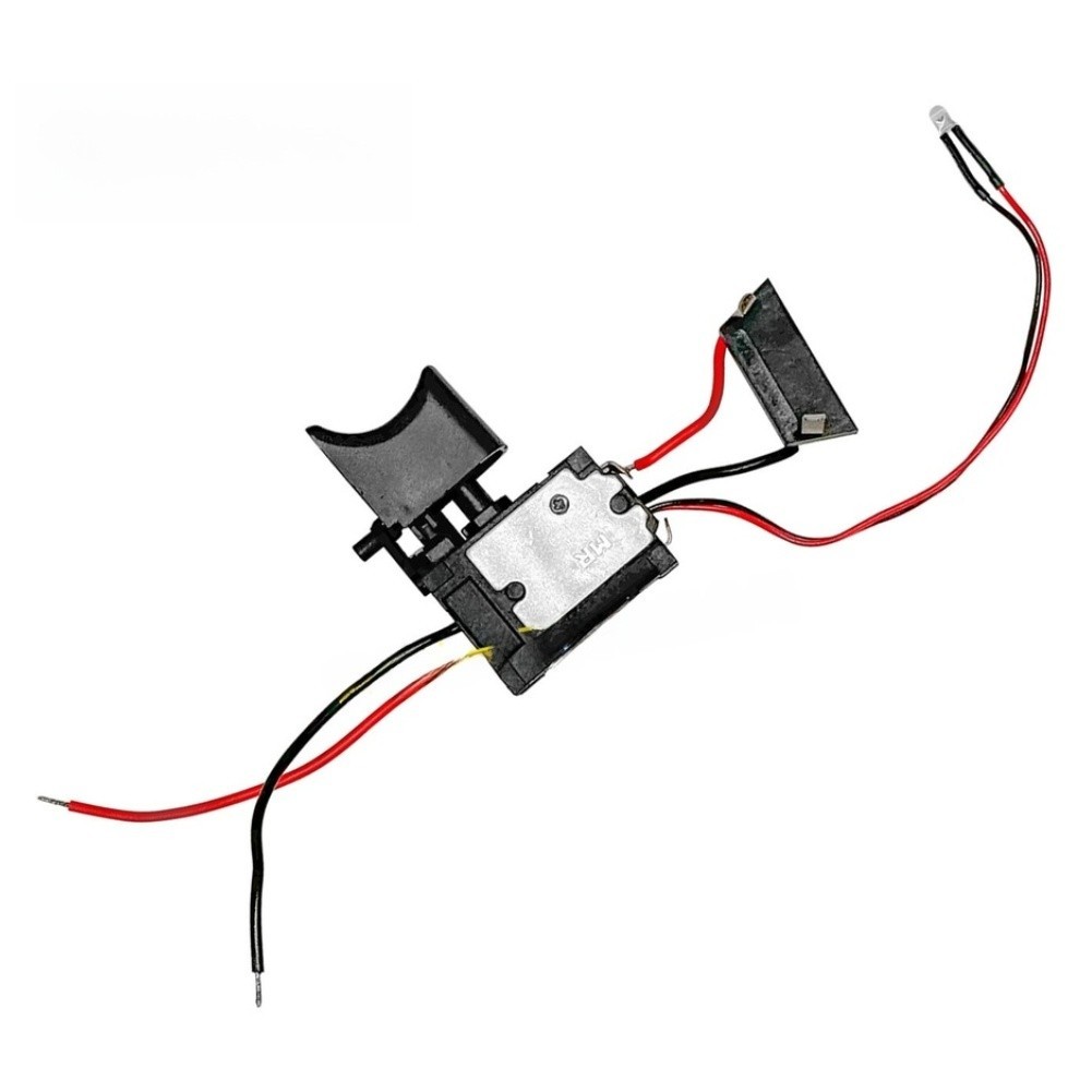 LED-Equipped 12V Drill Switch Replacement for Style Lithium Cordless Drills