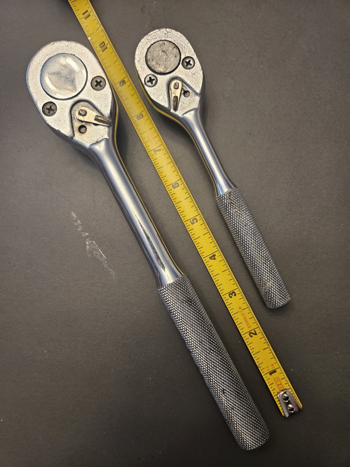 CLEAN – Vintage lot Of Proto Professional Ratchets, 1/2″ 5449 And 3/8″ 5249