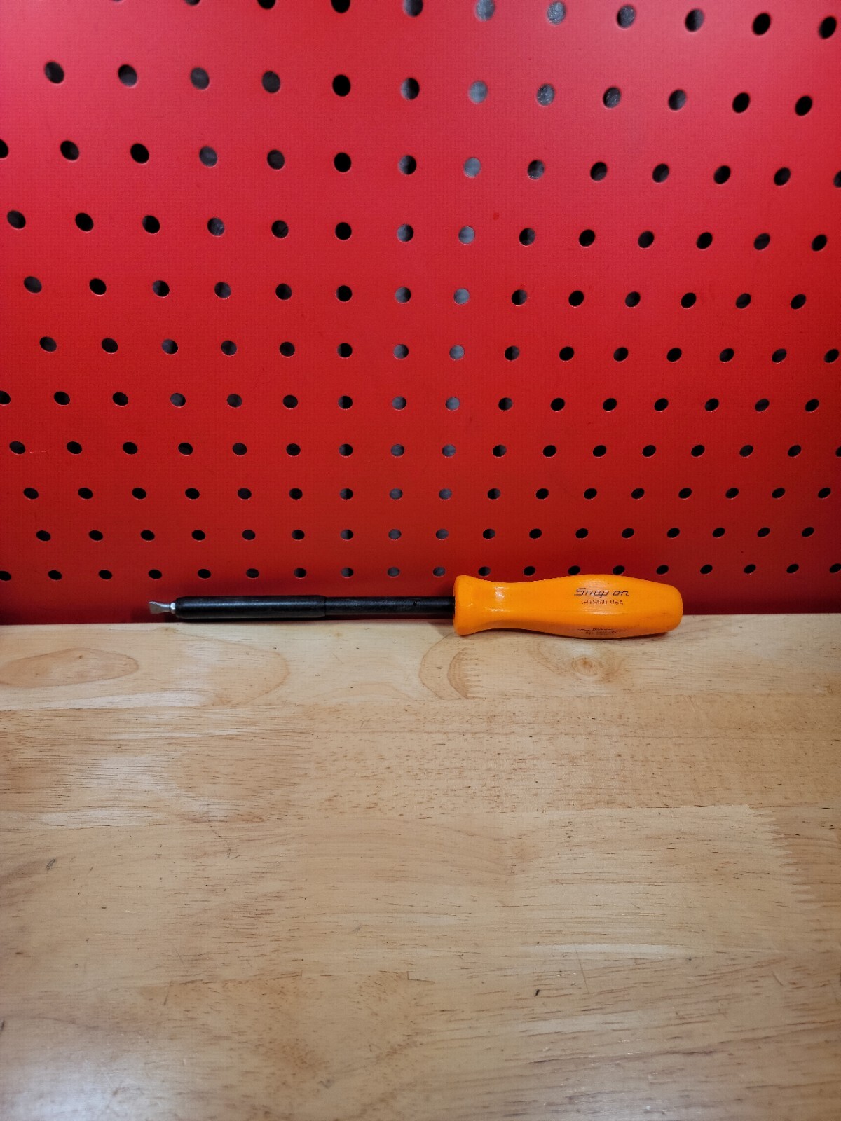 Snap-on Tools ORANGE Flat Head Tip Non-Conductive Composite Screwdriver 1000V
