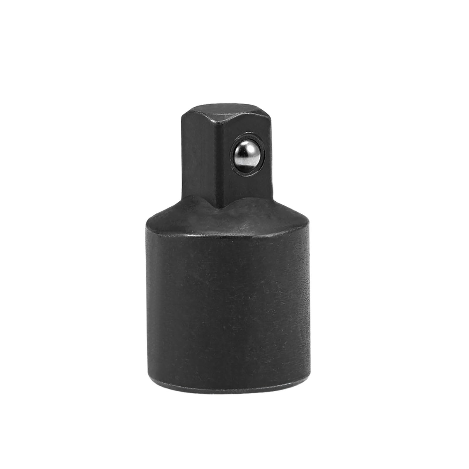 uxcell 1/2 Inch Drive F x 3/8 Inch M Socket Reducer Female to Male Cr-V Black
