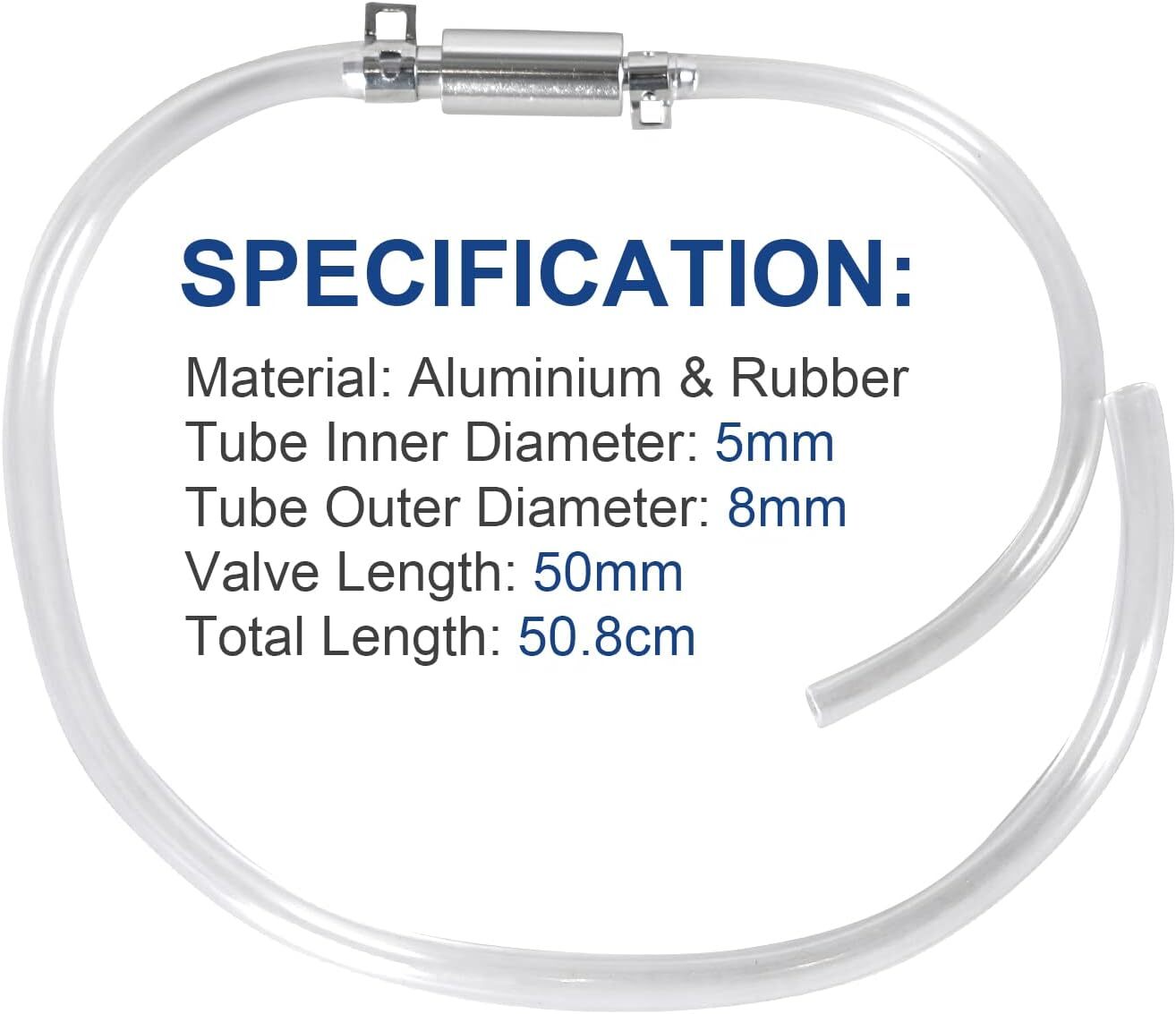 Fuel Clutch Brake Bleeder Hose Line One Way Check Valve Tube Bleeding Tool Kit