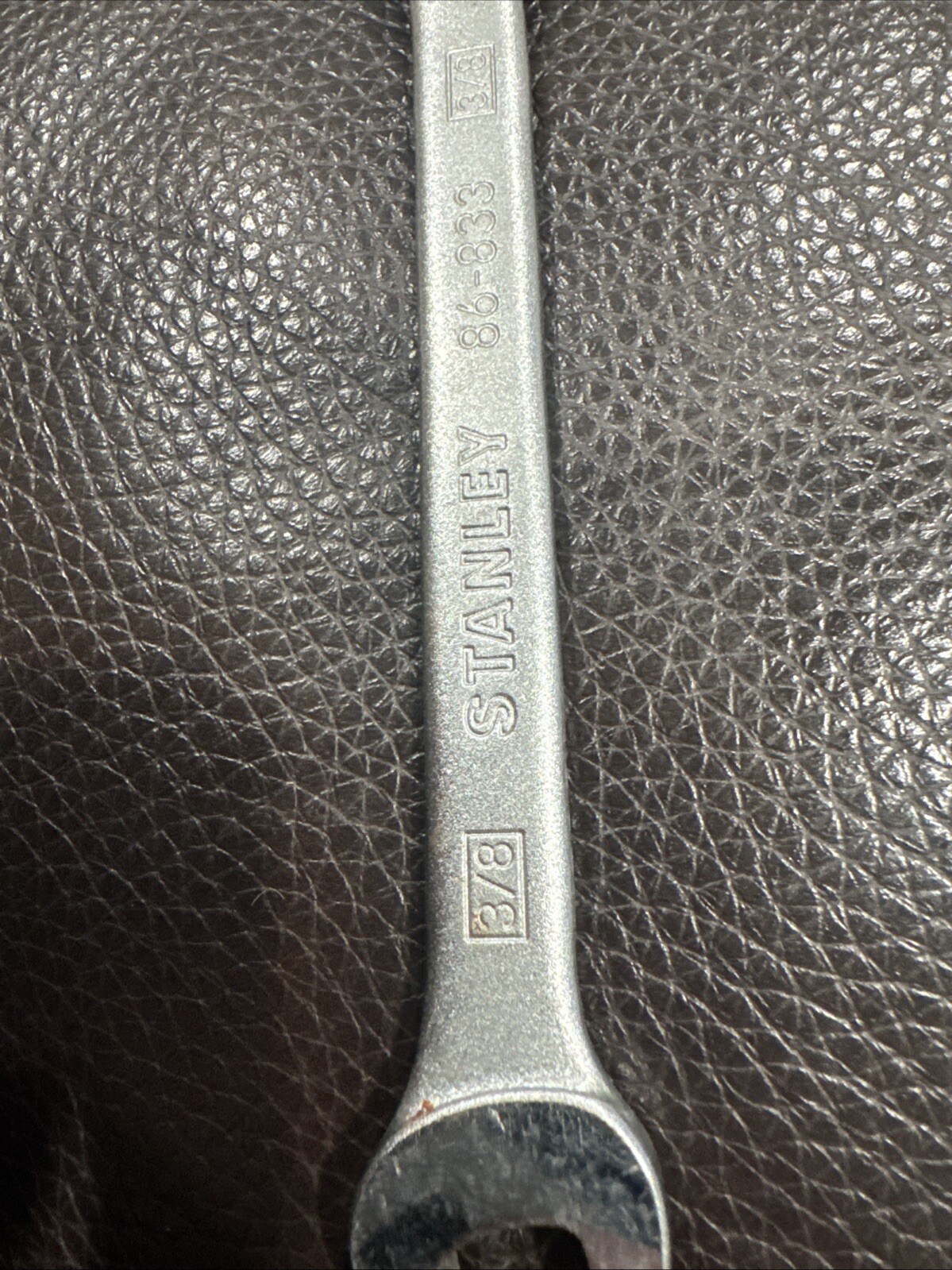 Stanley | 3/8″ 6-Point Combination Wrench | # 86-833 | USA