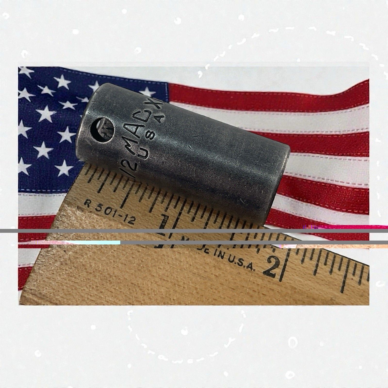 Mac Tools Semi-Deep Impact Socket 1/2″ SAE 6pt 3/8″ Drive XDP166R Mechanic Tool
