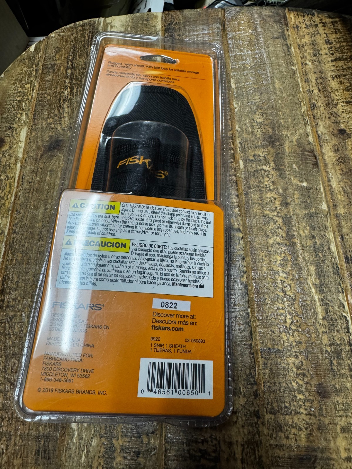 🛠️ Fiskars Snips & Sheath 9922 – NEW