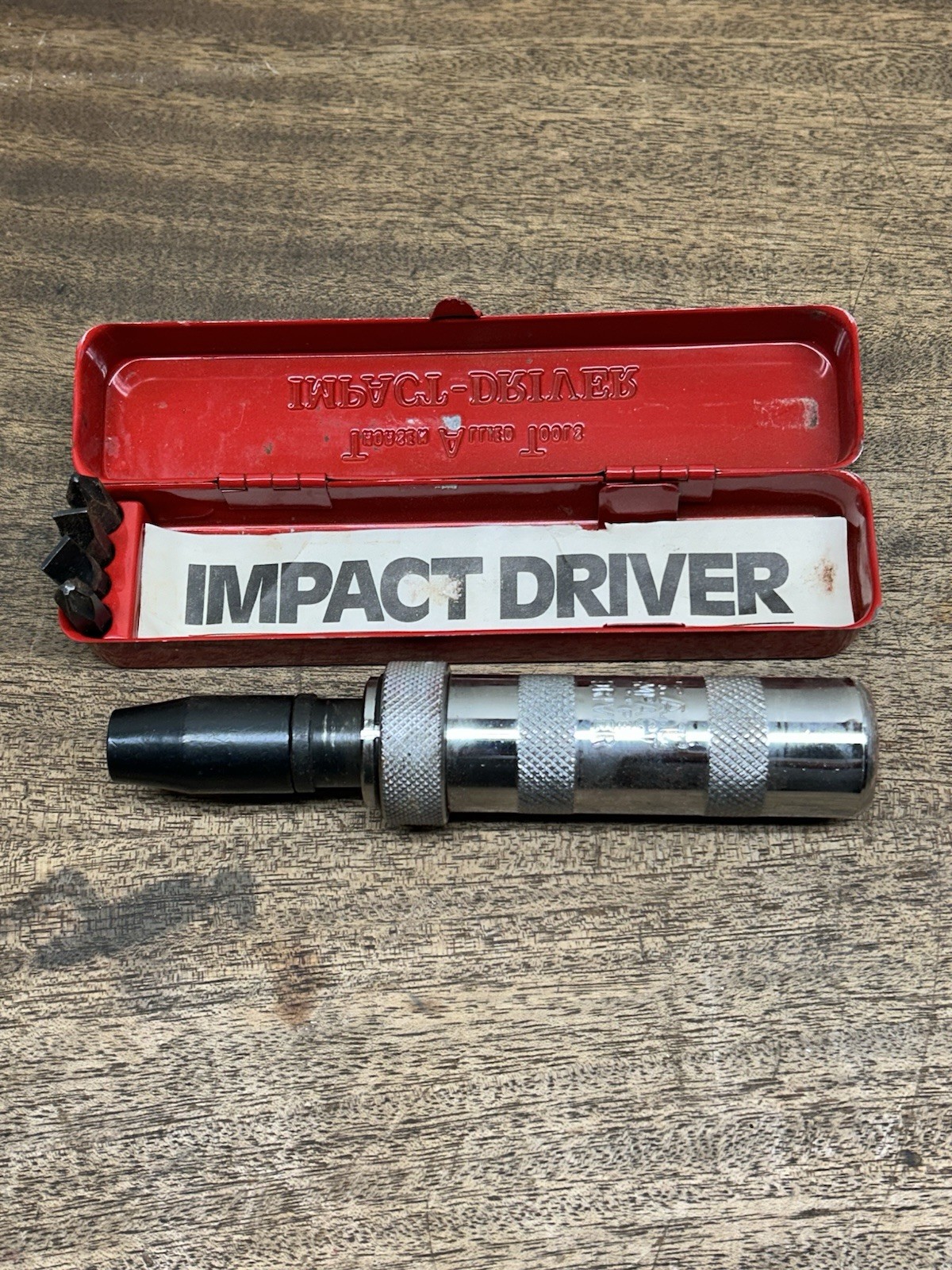Thorsen Allied Tools Impact Driver ~NOS 3/8″ drive w/ original Direction sheet