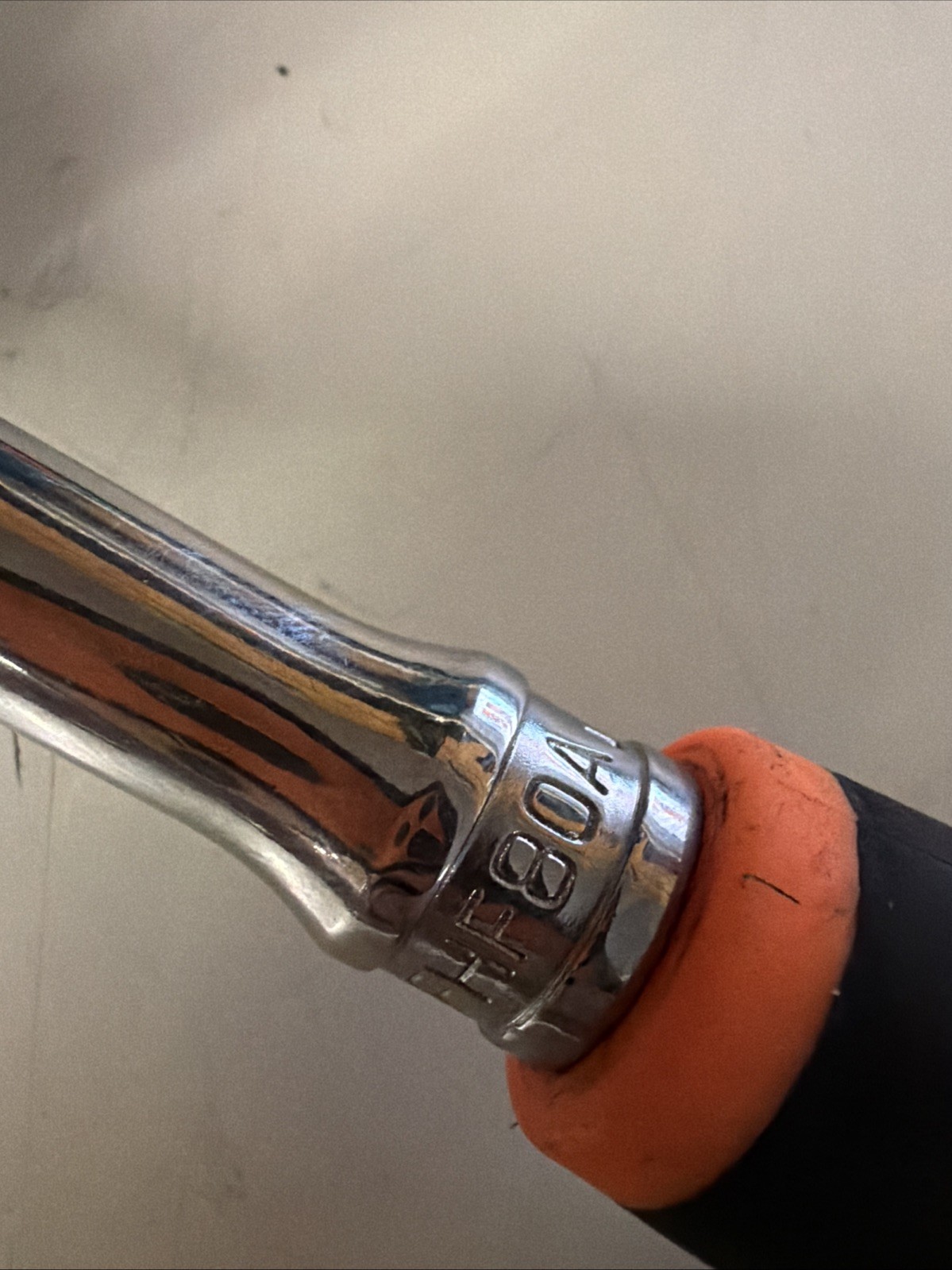 Snap On Tools FHF80A 3/8″ Orange Soft Grip Flex Head Ratchet