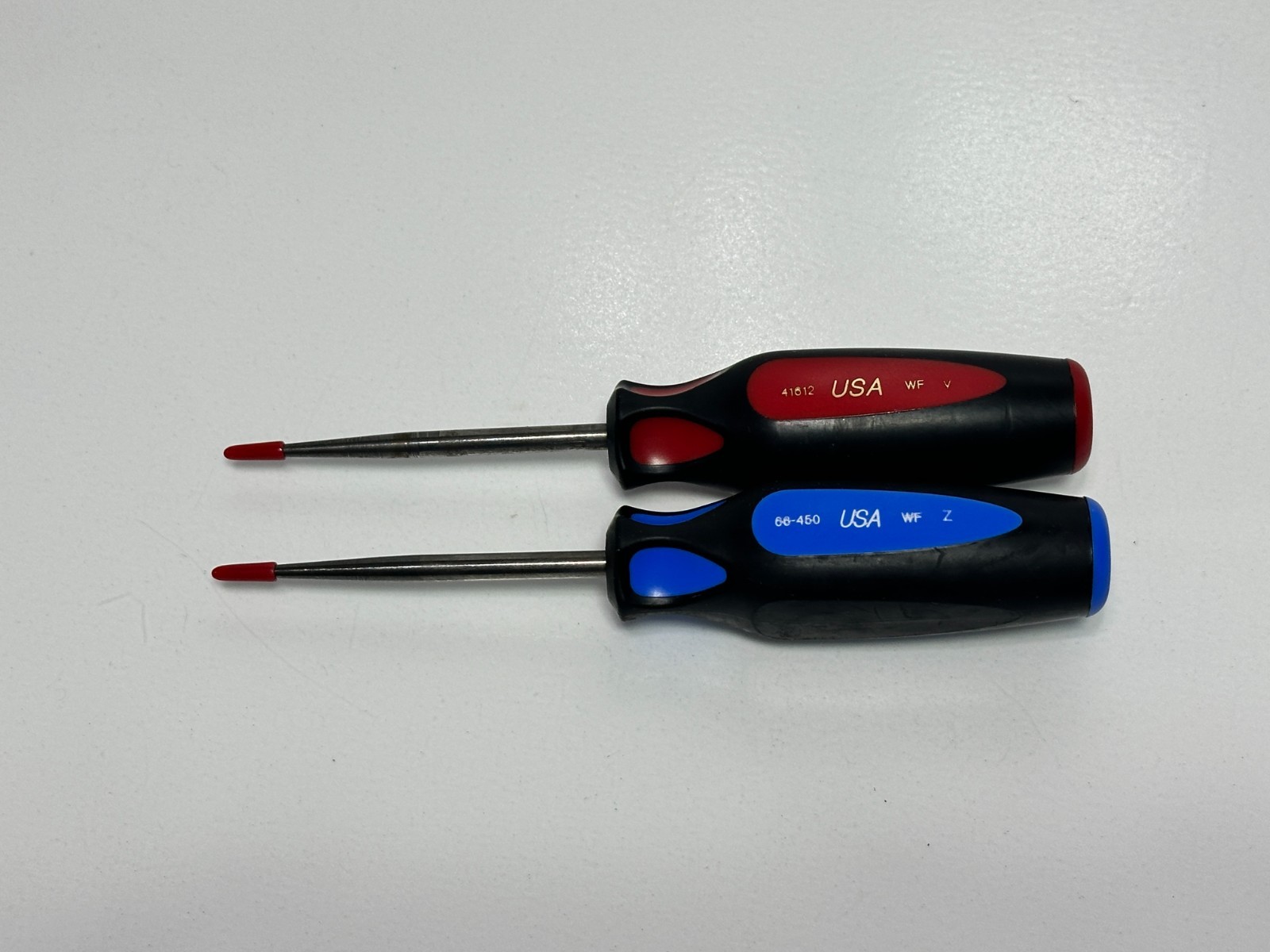 NEW 2pc Craftsman PRO & Armstrong USA Straight Pick Awl Pair, WF, 61612 & 66-450