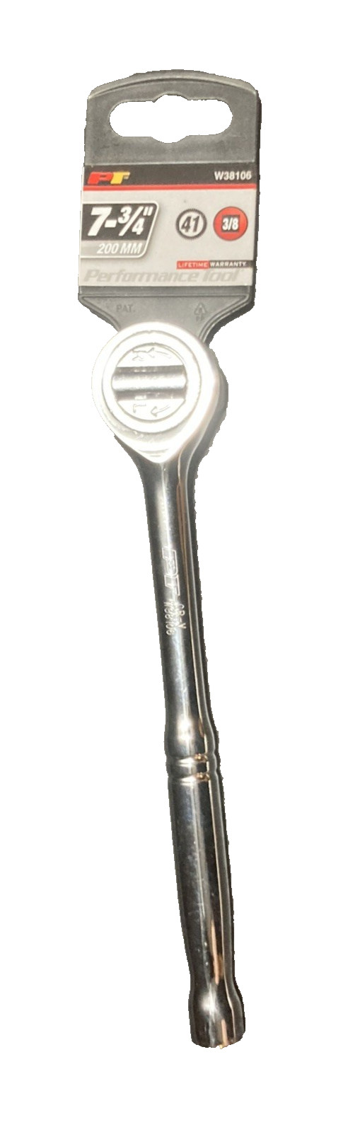 Wilmar Performance Tool 3/8″ Dr. Round Head Ratchet W38106