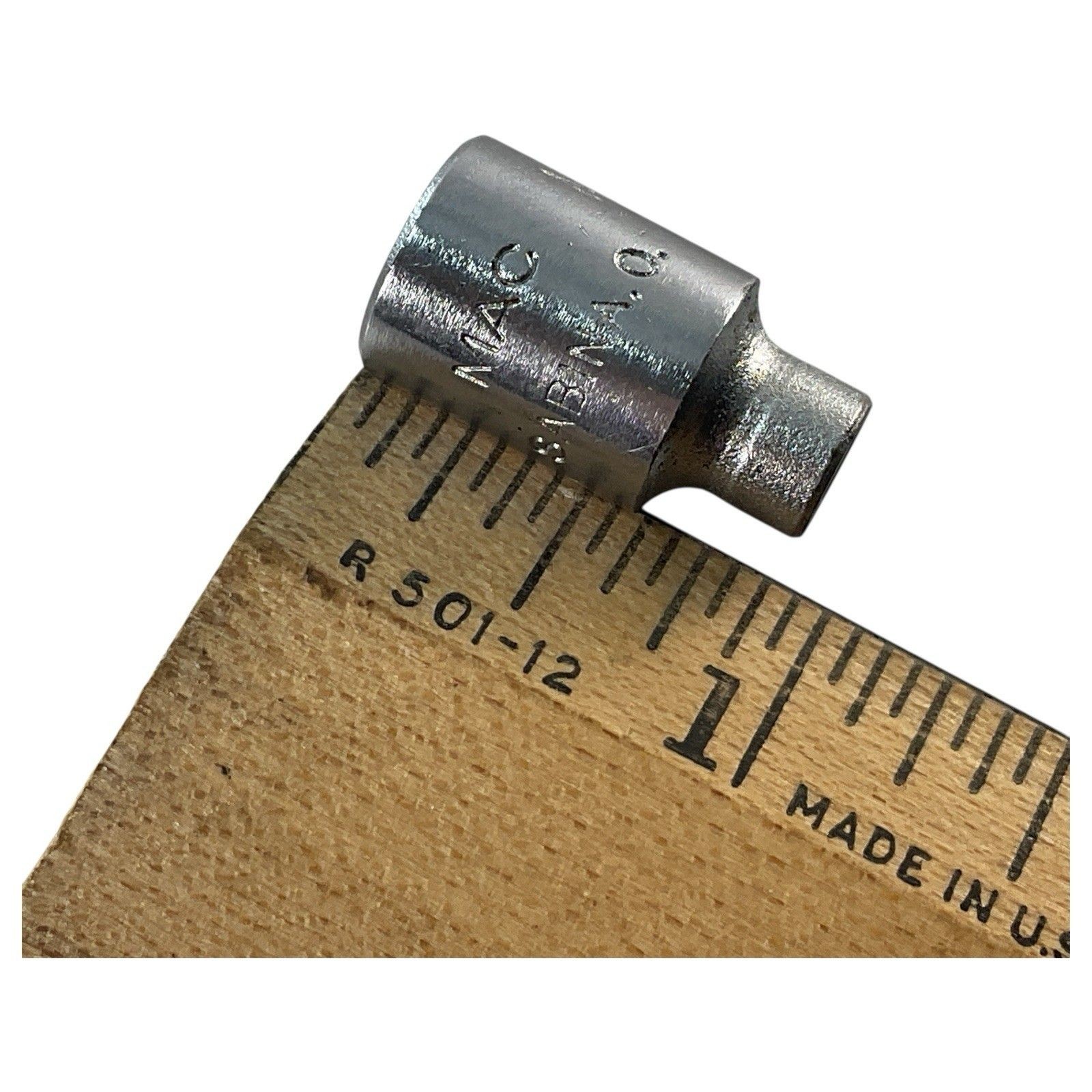 Mac Tools Shallow Socket M66 3/16″ SAE 6pt 1/4″ Drive USA Marks Chrome Tool