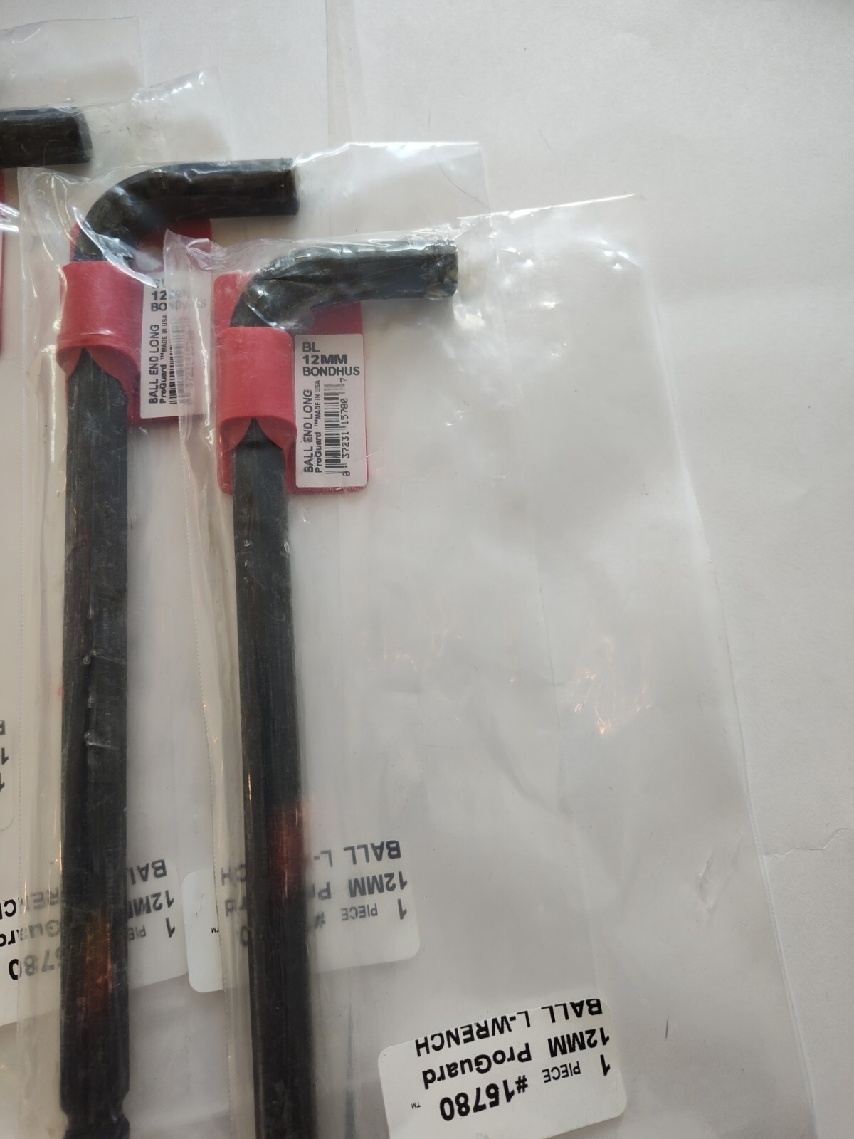 12M BallDrv L-Wr Bondhus Corp. 15780 ( LOT Of 4 )
